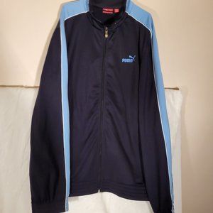 Large Puma athletic Track Jacket